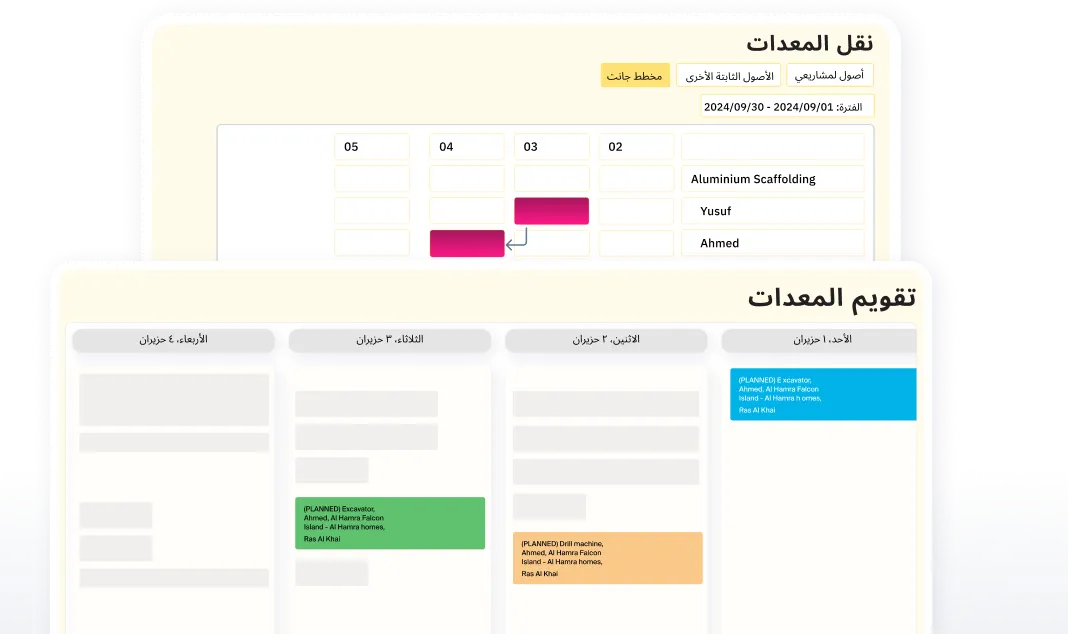 تحقيق أقصى استفادة من المعدات