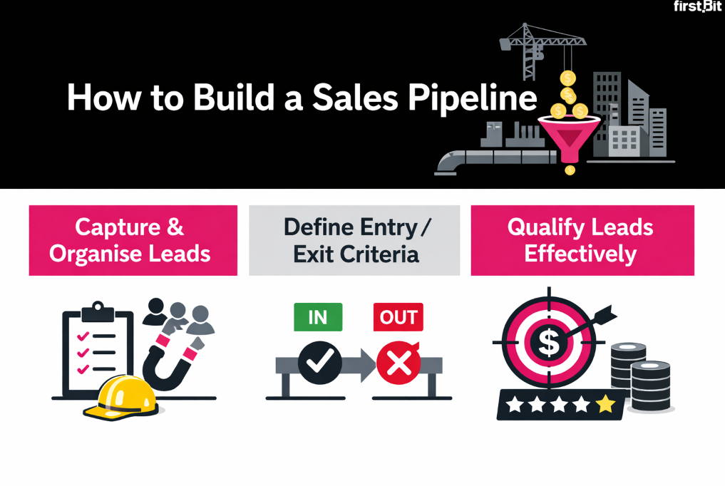 Steps to build a sales pipeline
